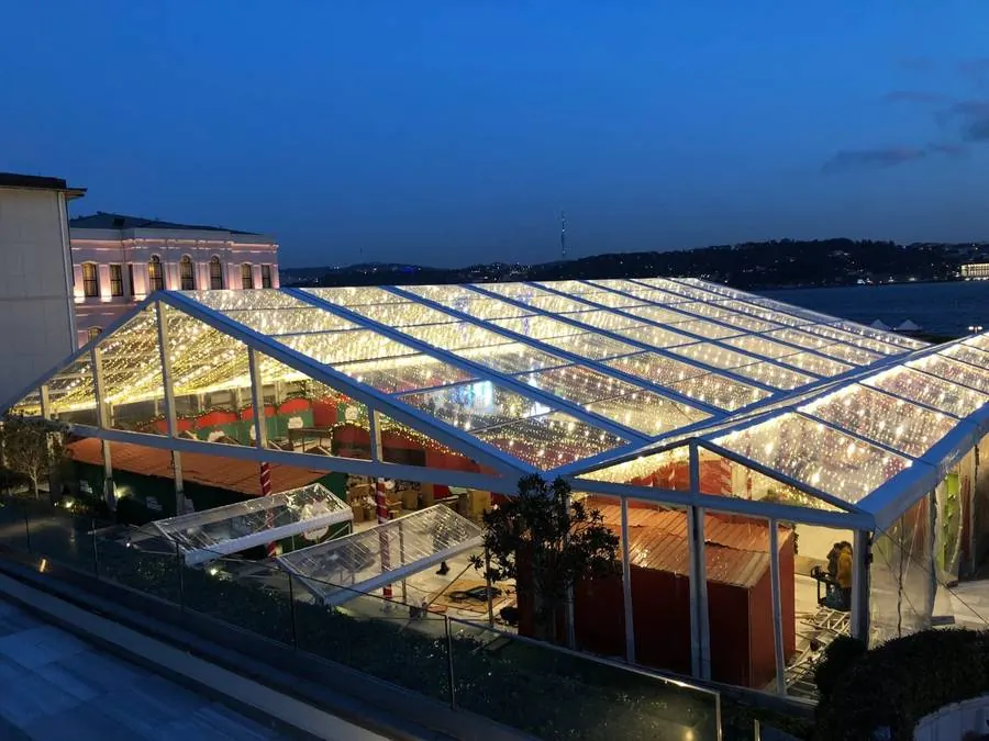 30 metre çadır detay